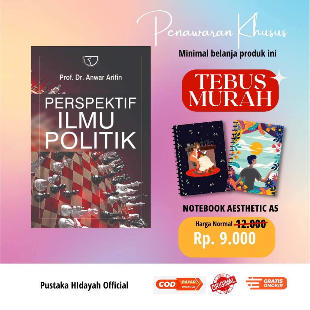 Jual Buku Perspektif Ilmu Politik Prof Dr Anwar Arifin Buku