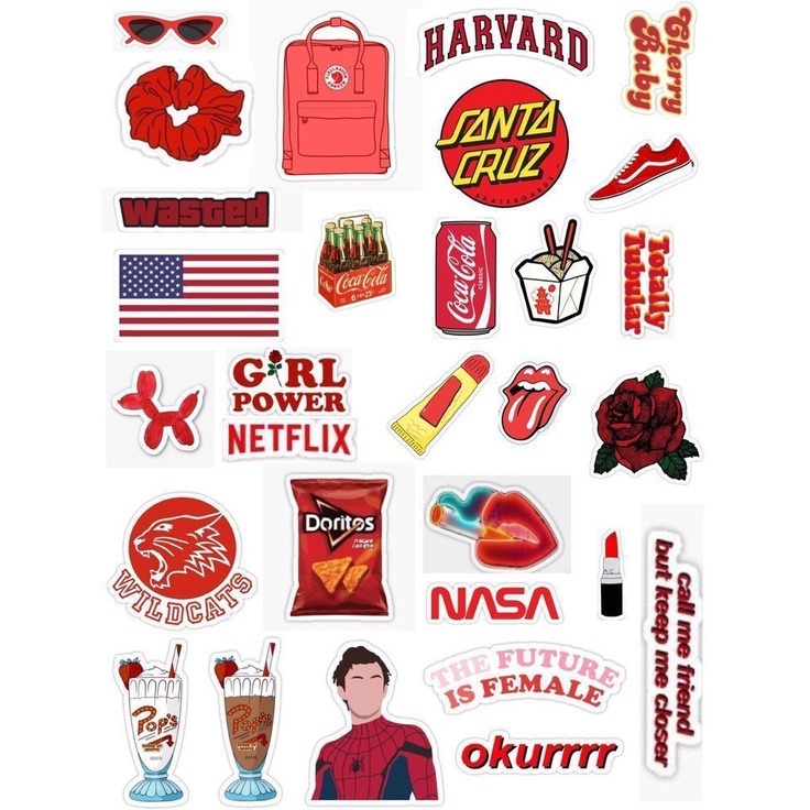 Jual PART 2 Sticker Tumblr Aesthetic Sticker Tumblr NO CUTTING Atau