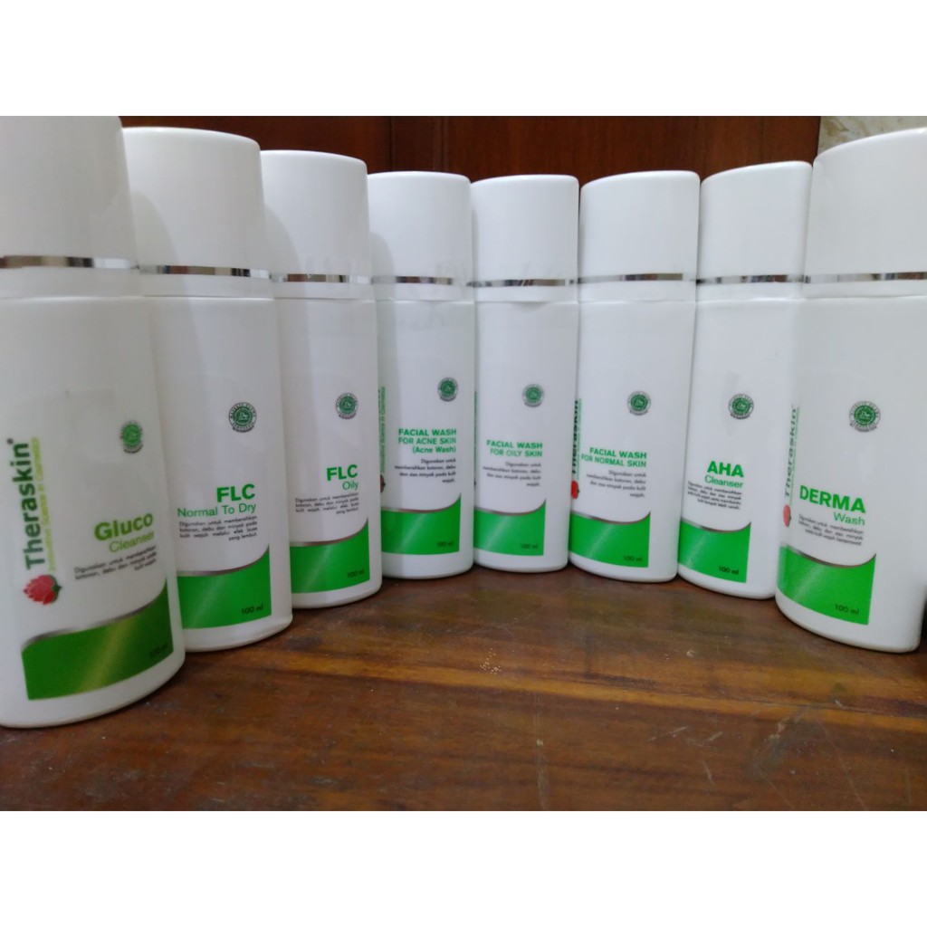 Jual THERASKIN FACIAL WASH SABUN MUKA Shopee Indonesia