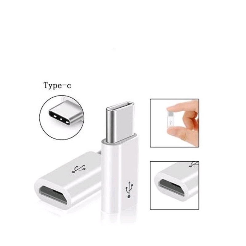 Jual Konektor Sambungan Micro Usb To Type C Converter Adaptor Micro