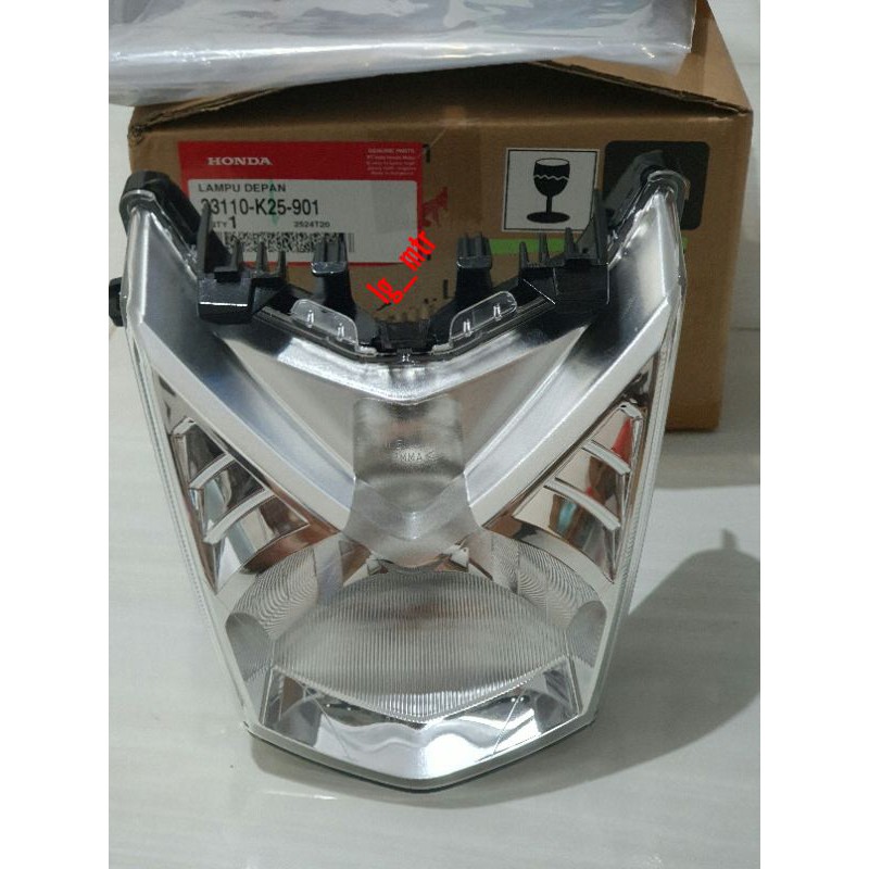 Jual REFLEKTOR LAMPU DEPAN BEAT FI 33110 K25 901 Shopee Indonesia