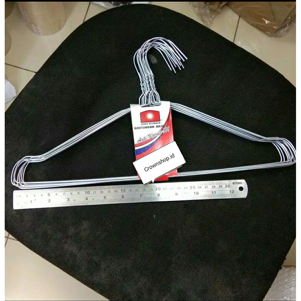 Jual Pcs Gantungan Baju Kawat Jemuran Hanger Kawat Laundry Stainless