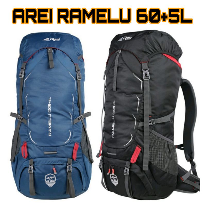 Jual Paket Tas Gunung Keril Carrier Rei Ramelu Liter Arei