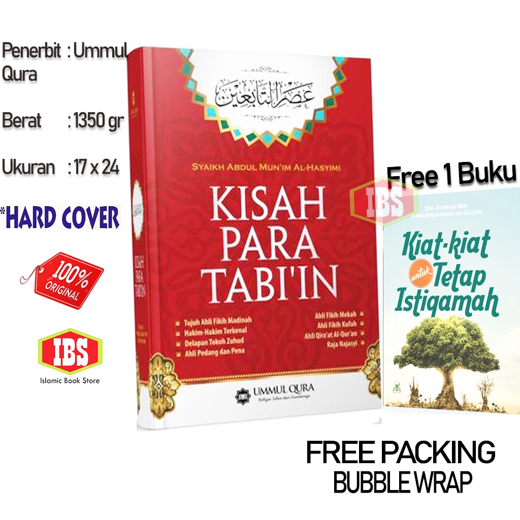 Jual Kisah Para Tabiin Ummul Qura Free 1 Buku Kiat Kiat Untuk Tetap