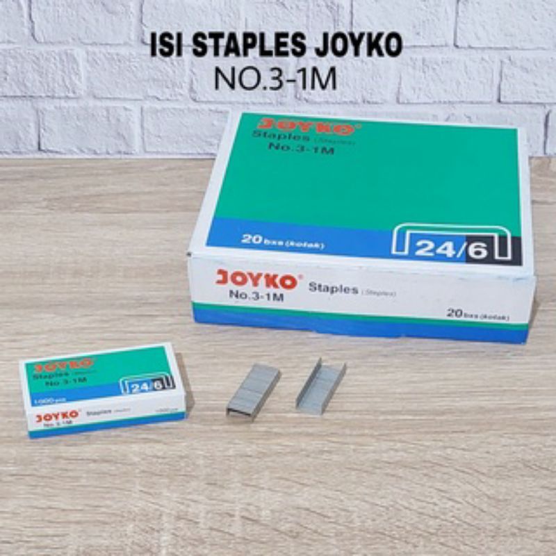 Jual Isi Staples Joyko No 3 Isi Staples 24 6 Joyko Isi Staples