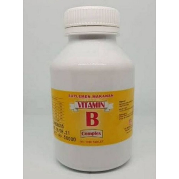 Jual Vitamin B Complex Pim Isi Tablet Shopee Indonesia