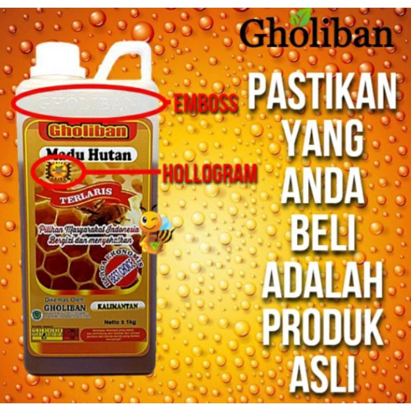 Jual Madu Hutan Kalimantan Gholiban Kg Shopee Indonesia