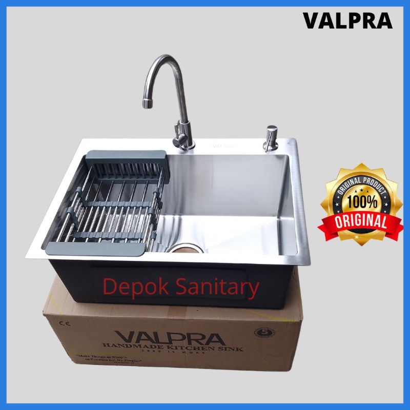 Jual Kitchen Sink Stainless Sus Valpra Kitchen Sink Bak Cuci