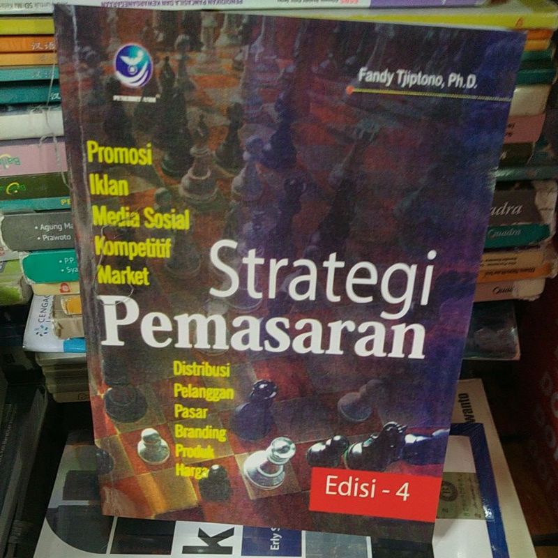 Jual Strategi Pemasaran Edisi Fandy Tjiptono Phd Shopee Indonesia