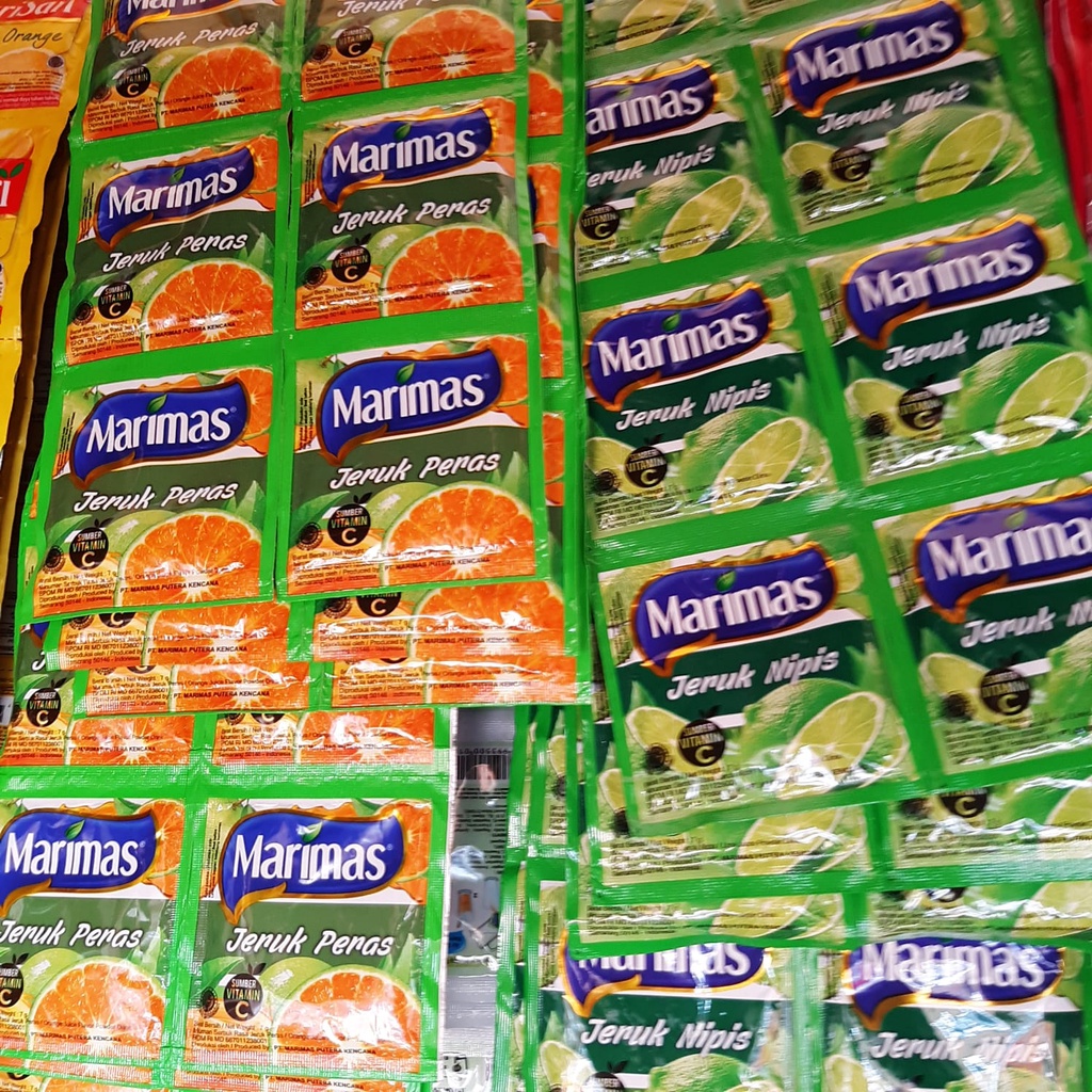 Jual Marimas Minuman Instant Serbuk Aneka Rasa Terlengkap Renceng