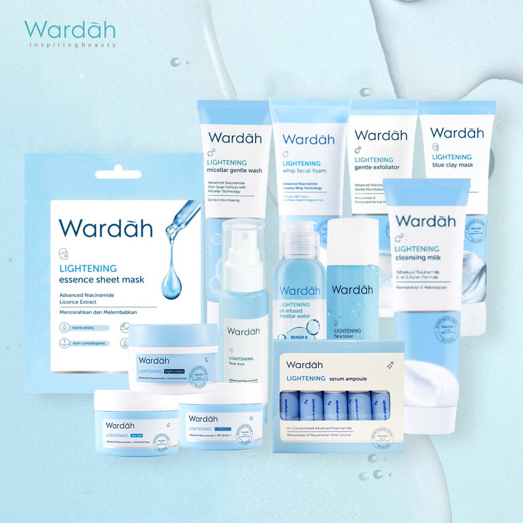 Jual Wardah Lightening Series Lengkap Shopee Indonesia