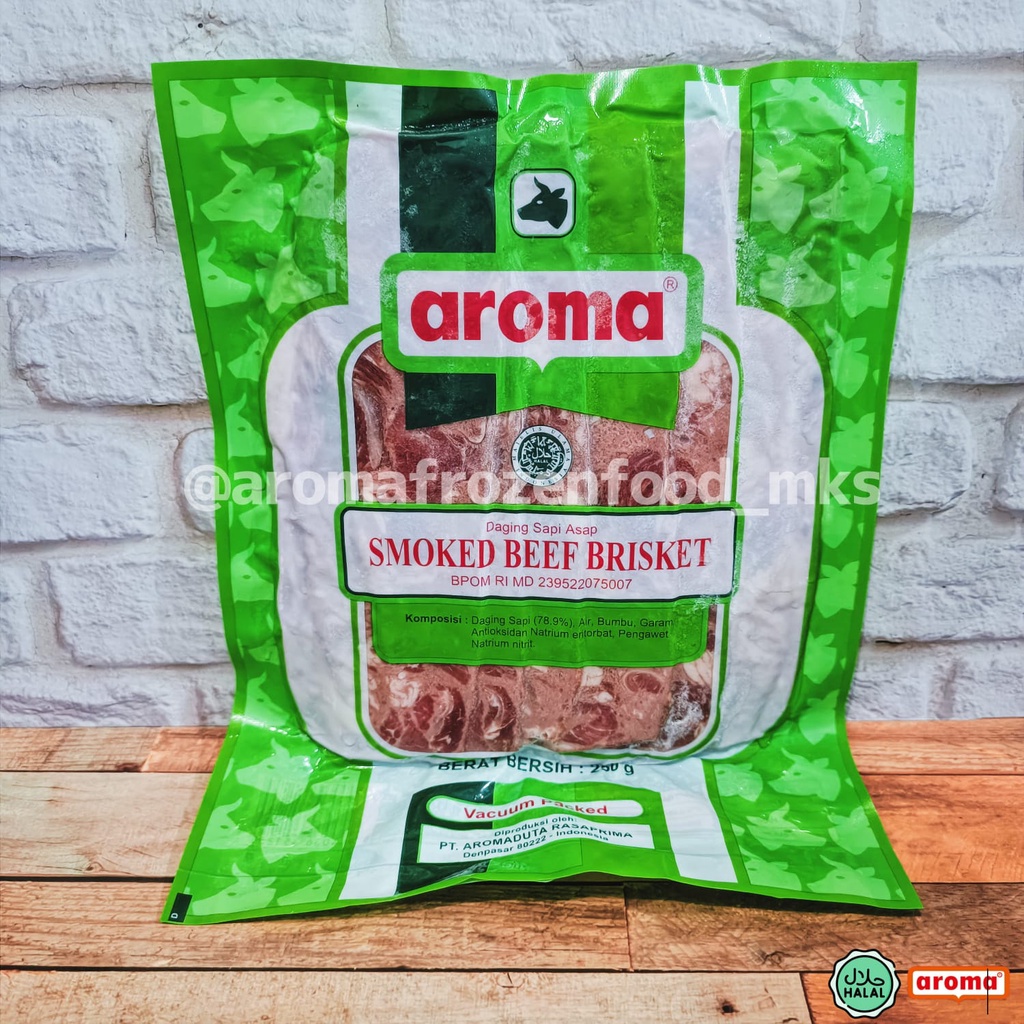 Jual Aroma Smoked Beef Brisket Gr Shopee Indonesia