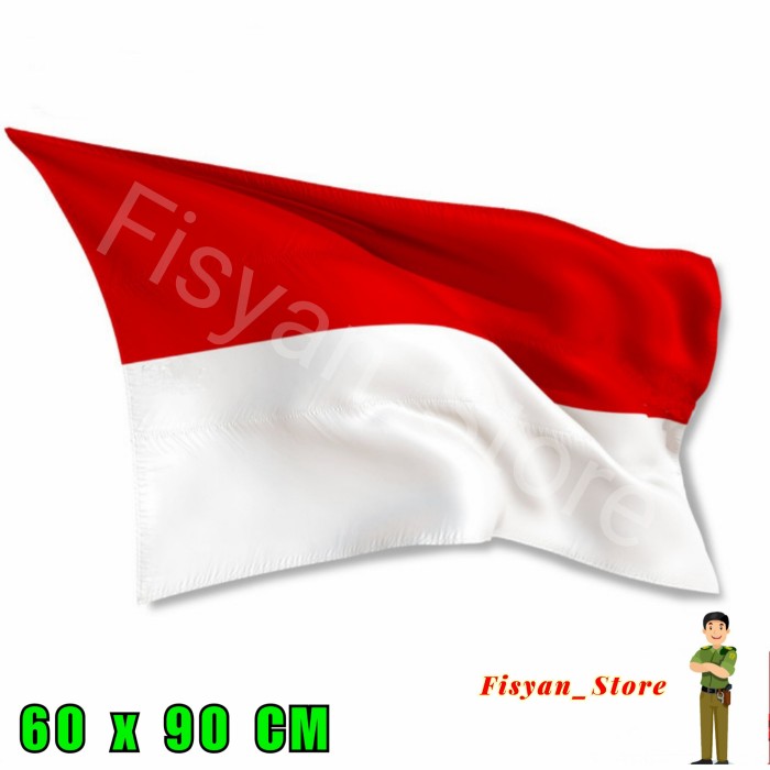 Jual Bendera Indonesia Merah Putih 60 X 90 Cm Bahan Satin Shopee