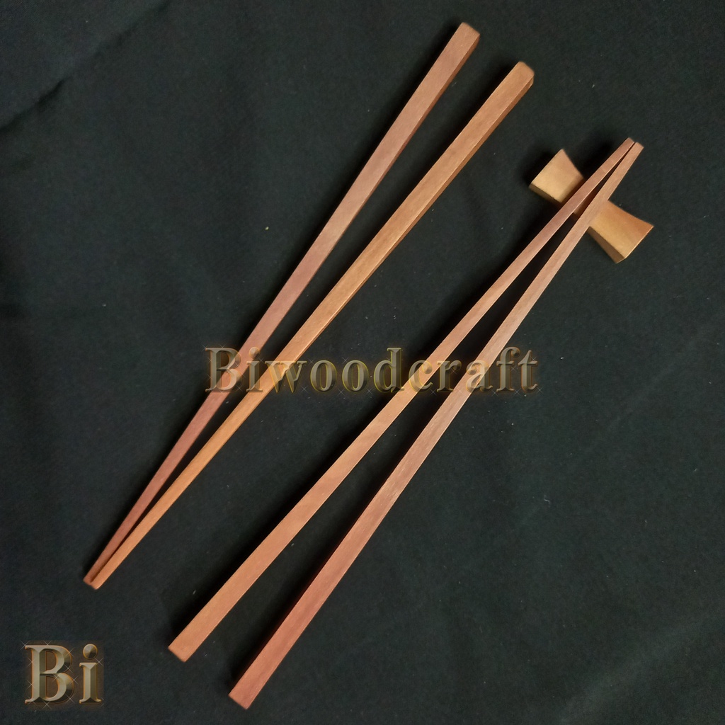 Jual Biwood Sumpit Kayu Sawo Panjang 23 Cm Sumpit Kotak Sumpit Makan