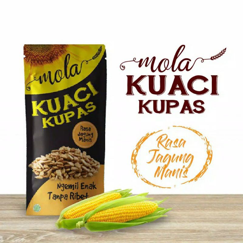 Jual Mola Kuaci Kupas Panggang Biji Bunga Matahari Shopee Indonesia