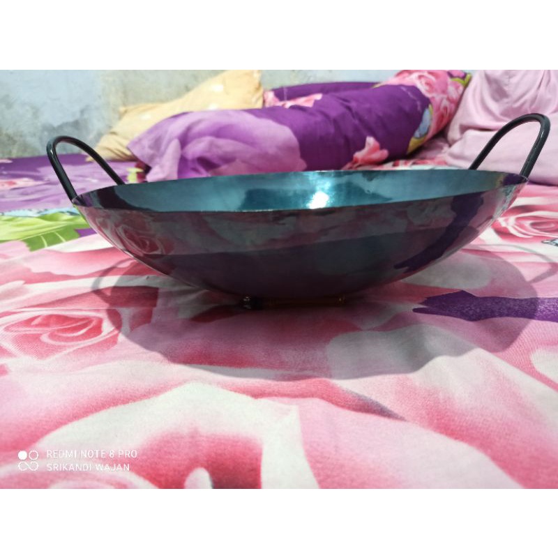 Jual Wajan Anti Lengket Cm Wok Seasoning Wajan Baja Wajan