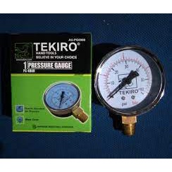 Jual TEKIRO PRESSURE GAUGE ALAT PENGUKUR TEKANAN MANOMETER BAR