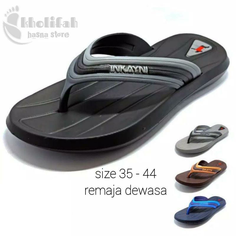 Jual Sandal Jepit Karet Pria Tanggung Dan Dewasa Inkayni Shopee