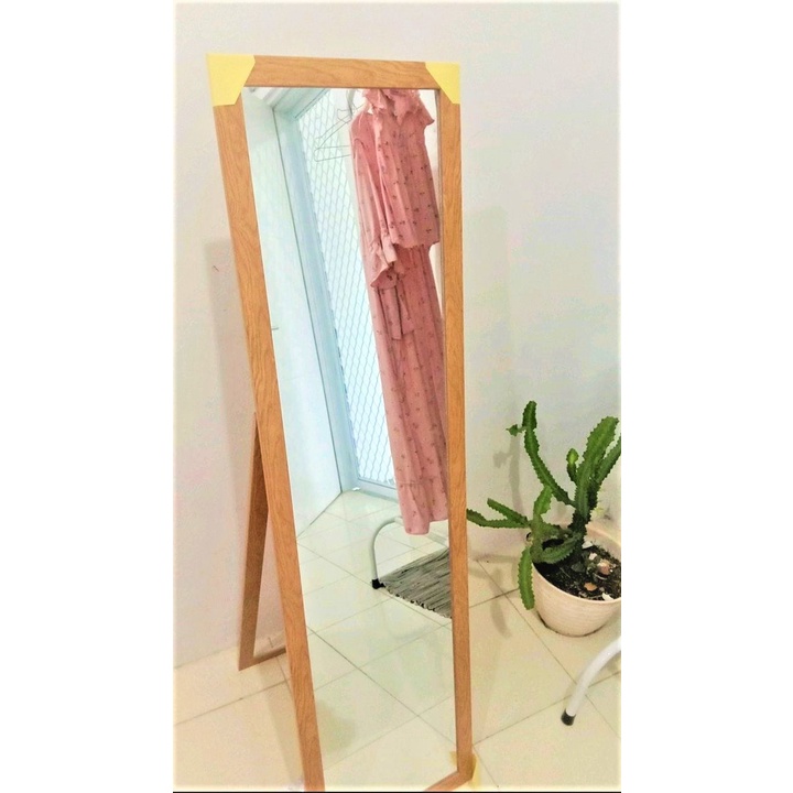 Jual Standing Mirror Full Body Cermin Lantai Cermin Dinding Cermin