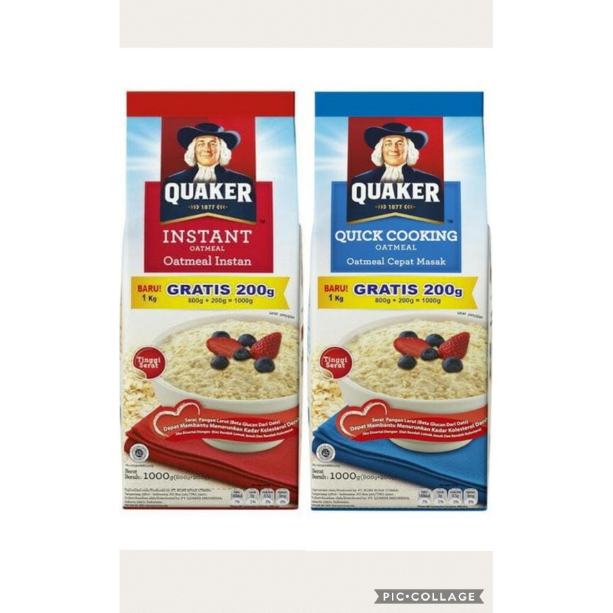 Jual Vegan Snack Sereal Quaker Oat Oats Oatmeal Gr Gr