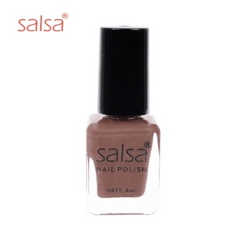 Jual Salsa Nail Polish Nude Kutek Matte Eceran Shopee Indonesia