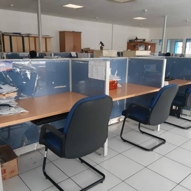 Jual Partisi Kantor Meja Workstation Cubicle Jual Borongan Shopee