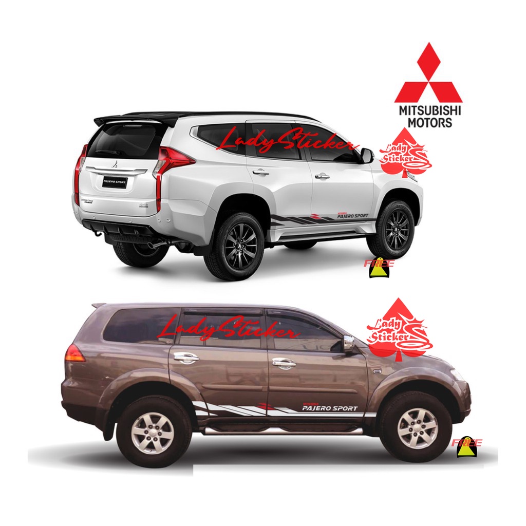 Jual Sticker Stiker Mobil Pajero Aksesoris Stiker List Mobil Pajero