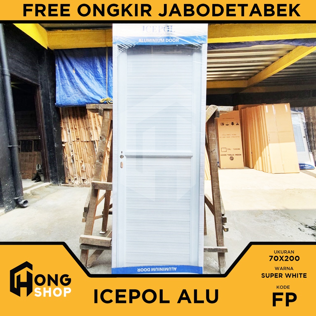 Jual Pintu Kamar Mandi Aluminium ICEPOL 70x200 Shopee Indonesia