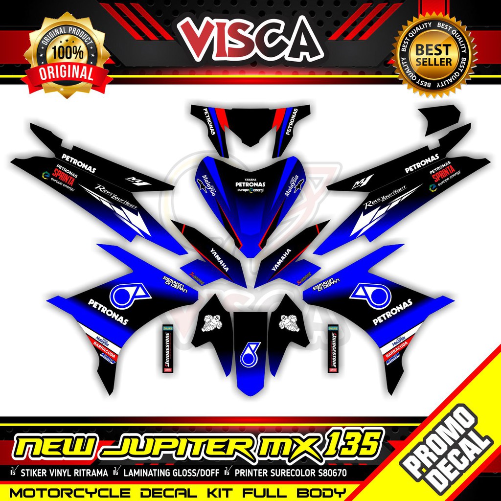 Jual Cod Stiker Jupiter Mx New Full Body Decal Jupiter Mx New