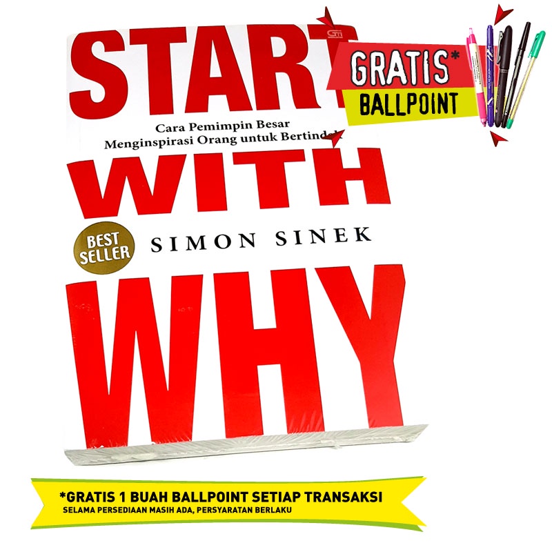 Jual Start With Why Simon Sinek Original Shopee Indonesia