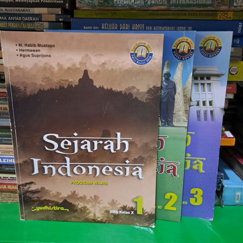 Jual Buku Bekas Sejarah Indonesia Kelas Sma Yudistira Shopee