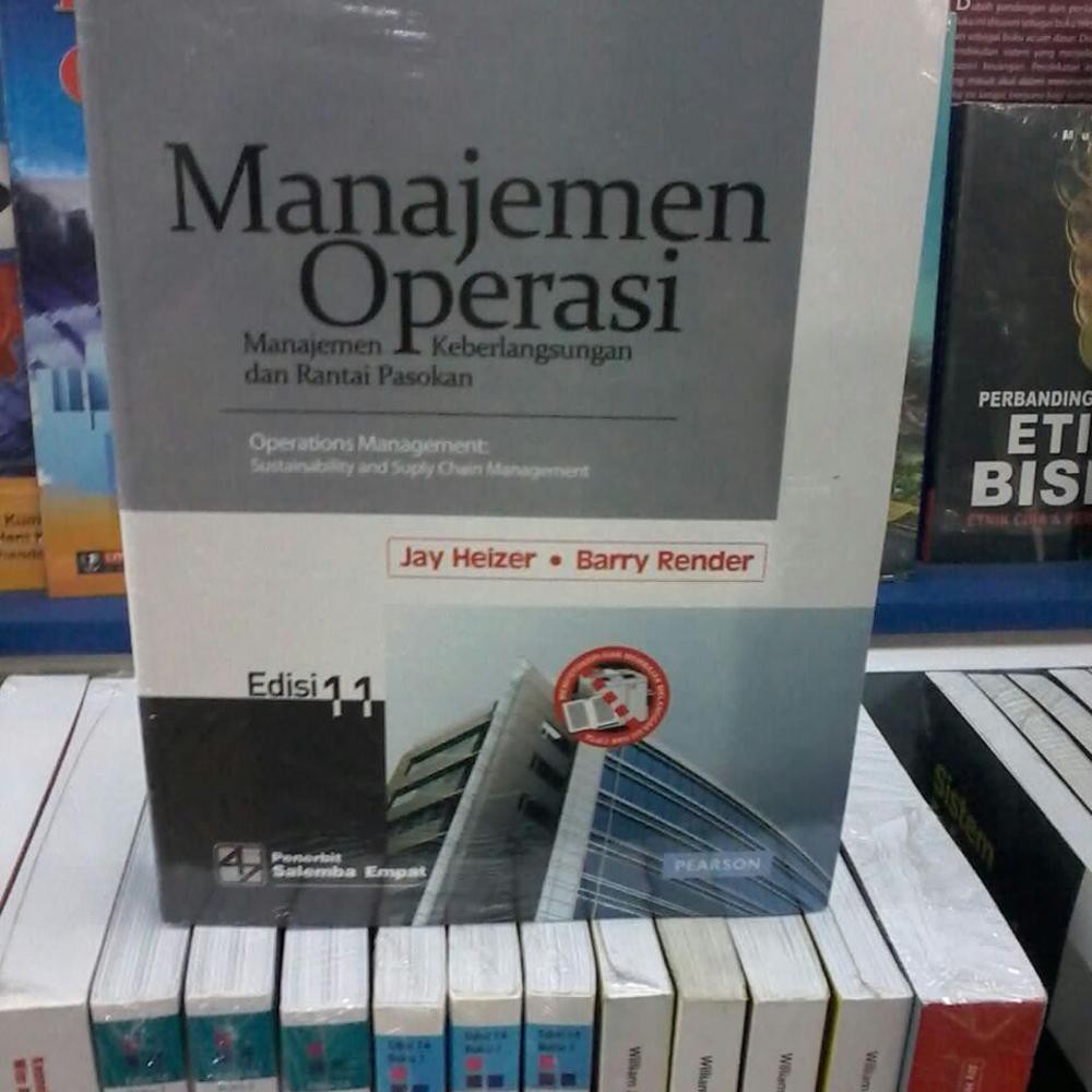 Jual Buku Siap Kirim Original Manajemen Operasi Edisi Jay Heizer