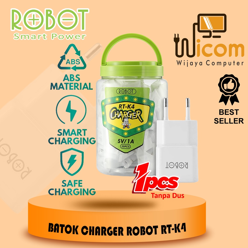 Jual BATOK CHARGER ROBOT CHARGER RT K4W ORIGINAL PERTOPLES ISI 35 PCS