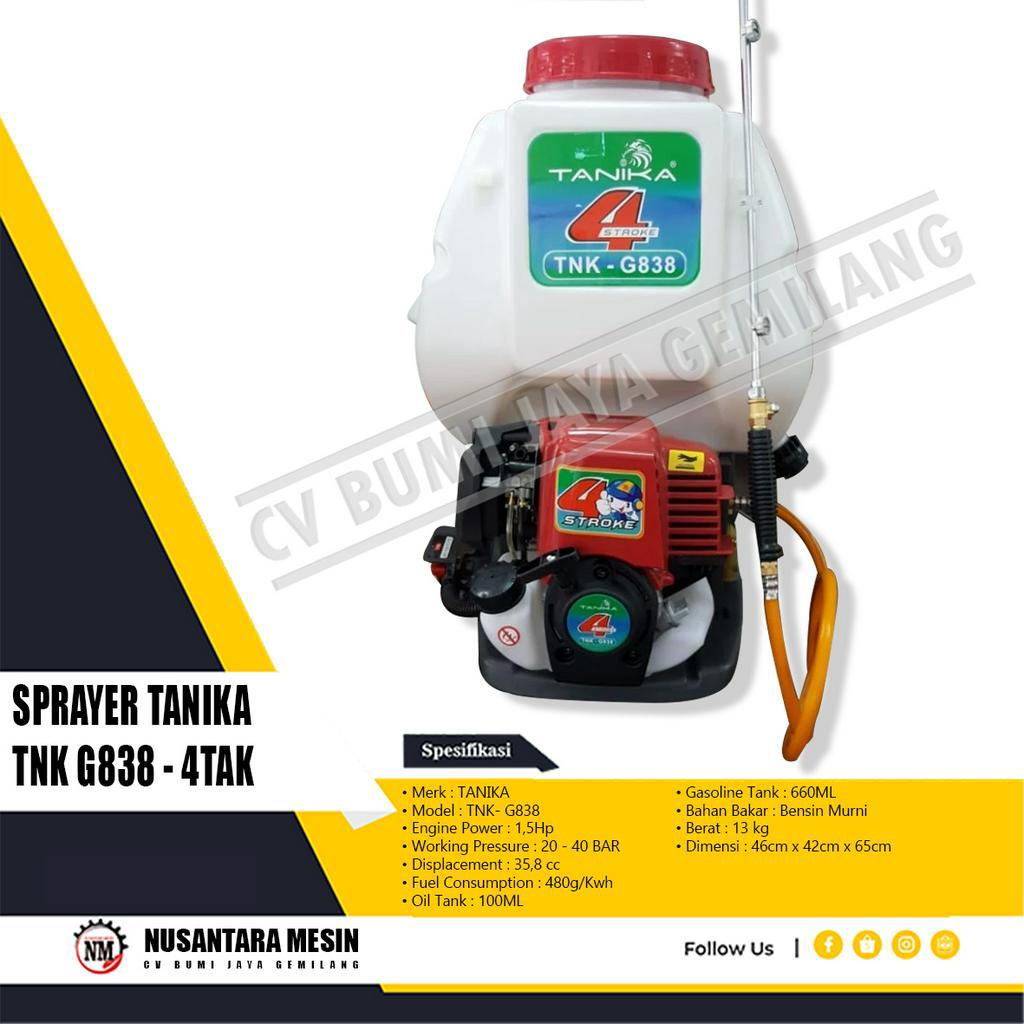 Jual Mesin Semprot Hama Knapsack Power Sprayer Tanika Tnk G Tak