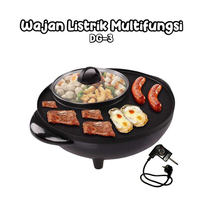 Jual Elektrik In Teppanyaki Pan Shabu Denki Griddle Steamboat