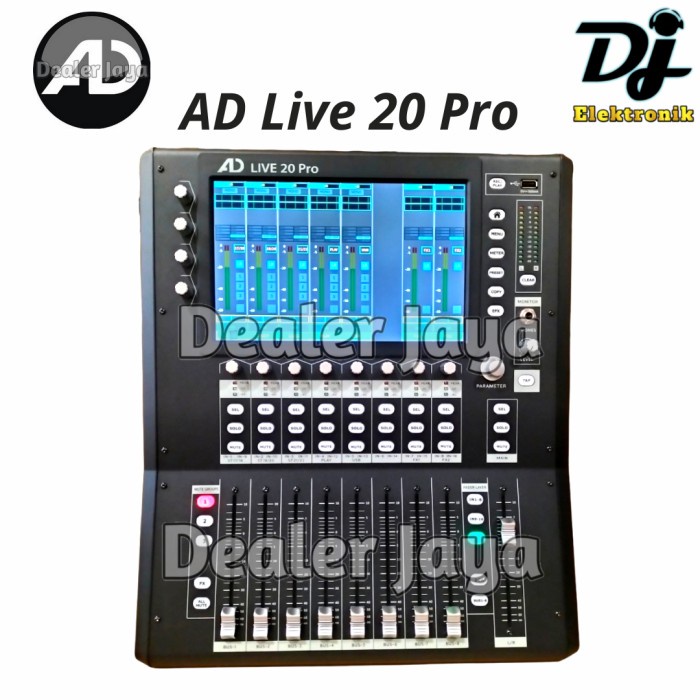 Jual Mixer Digital AD LIVE 20 PRO 20 Channel PHASELAB Shopee Indonesia