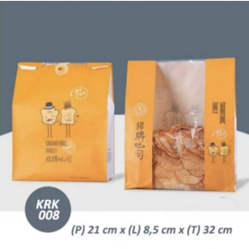 Jual Kantong Plastik Roti Kemasan Plastik Roti Packaging Kertas Roti