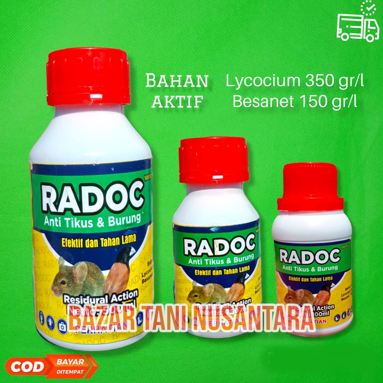 Jual Radoc Pengusir Hama Tikus Dan Burung Pipit Ml Radok Ml