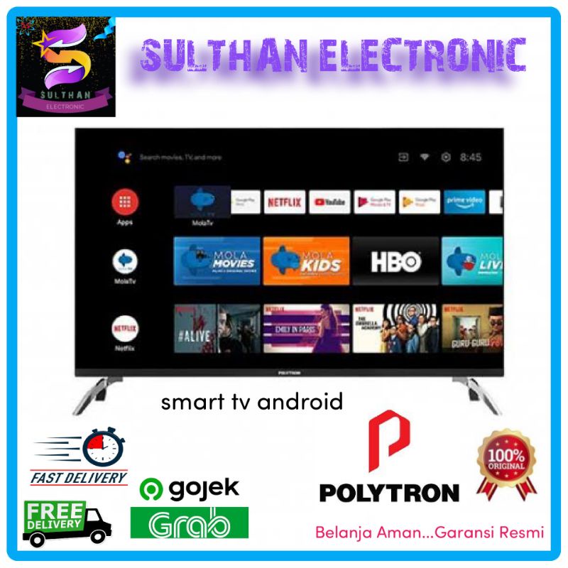 Jual Polytron Led Smart Android Tv Uhd K Pld Ug Pld Ug