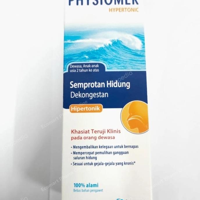 Jual Physiomer Hypertonic Decongestant Nasal Spray 135 Ml Dulu Nya