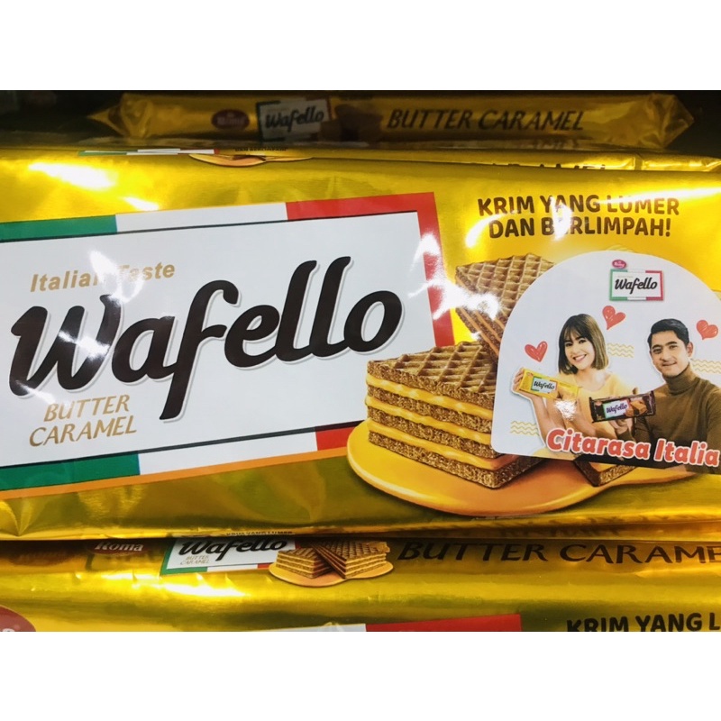 Jual Roma Wafer Coklat Wafello Butter Carame Choco Kemasan MAS AL ANDIN