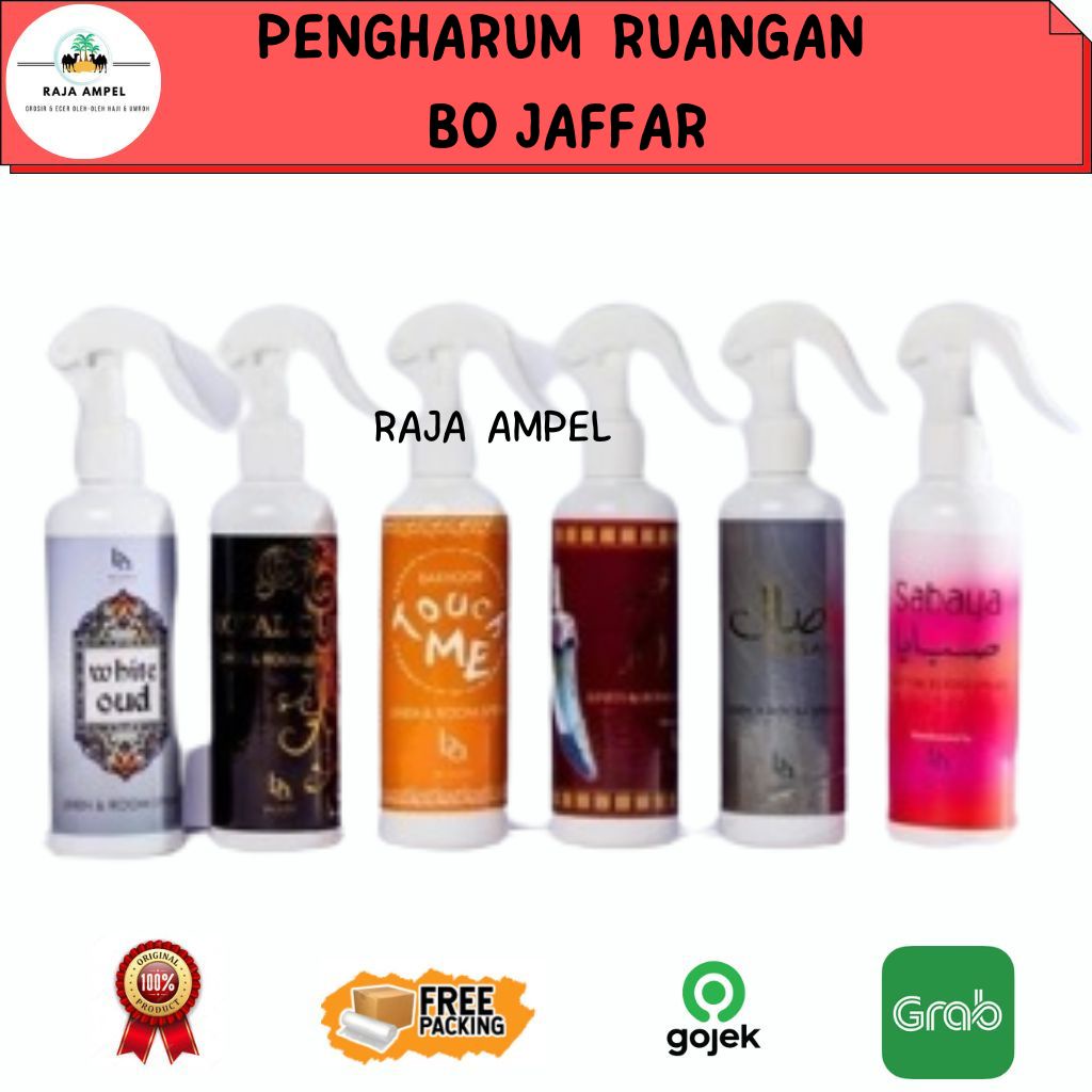 Jual Pengharum Parfum Ruangan BO JAFFAR Sabaya Royal OUD 250 Ml