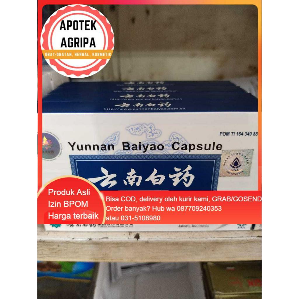 Jual Yunnan Baiyao Kapsul Mempercepat Penyembuhan Luka Dalam Luka