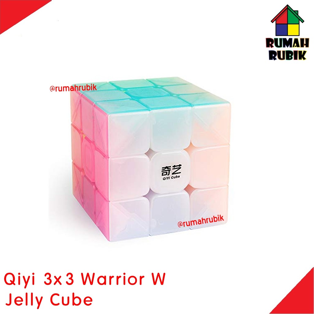 Jual Rubik X Qiyi Warrior W Jelly Shopee Indonesia