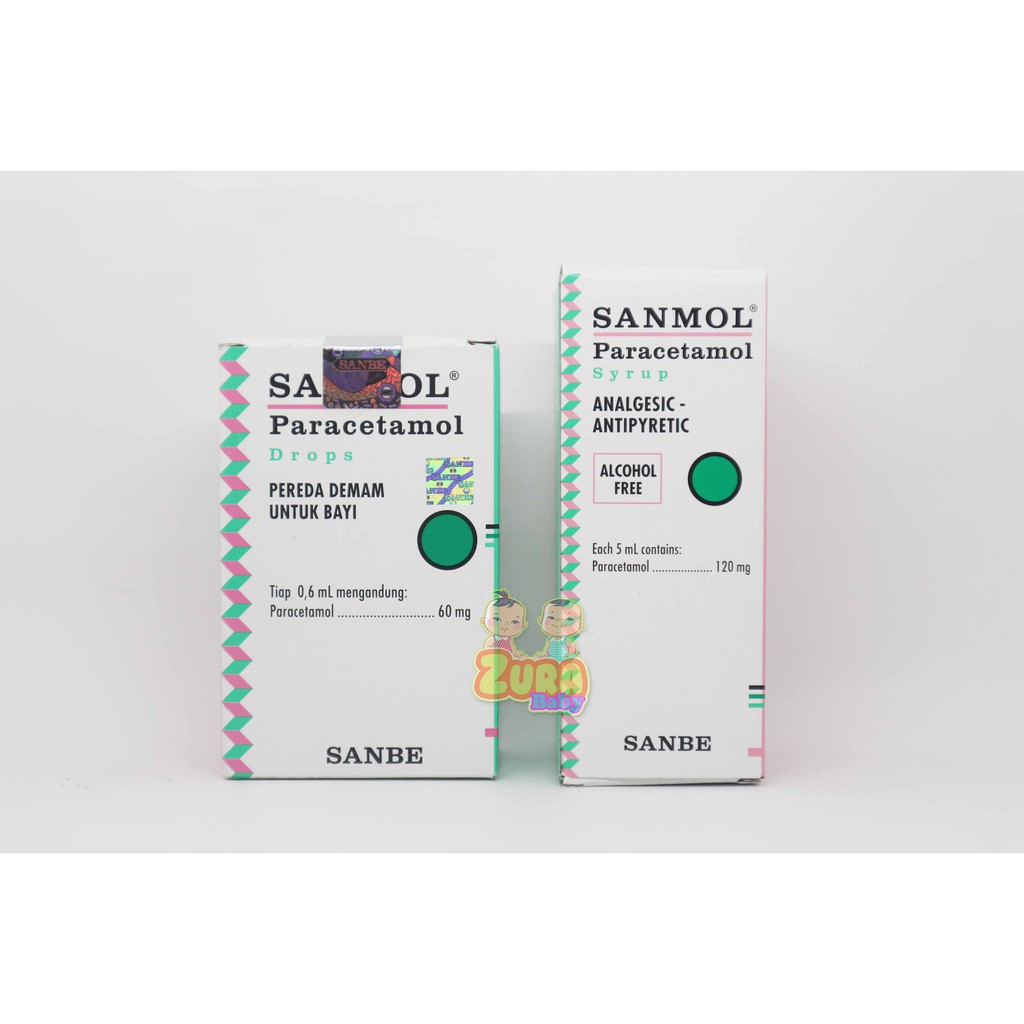 Jual Sanmol Paracetamol Obat Penurun Panas Ml Shopee Indonesia