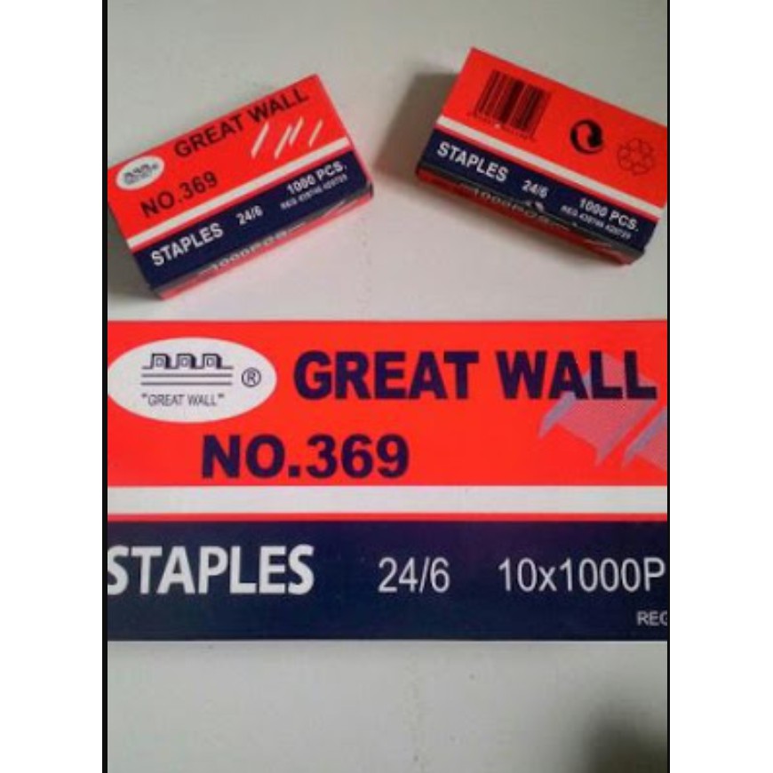 Jual Pak Kecil Isi Stapler Great Wall No Shopee Indonesia