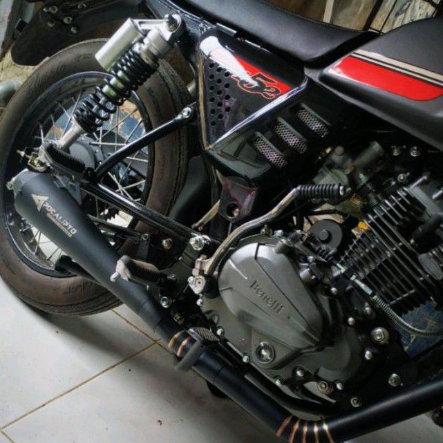 Jual Knalpot Japstyle Caferacer Benelli Motobi Shopee Indonesia