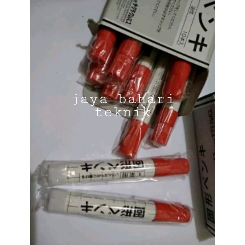 Jual Solid Steel MARKER Red SAKURA Spidol Penanda Besi Permanen Merah