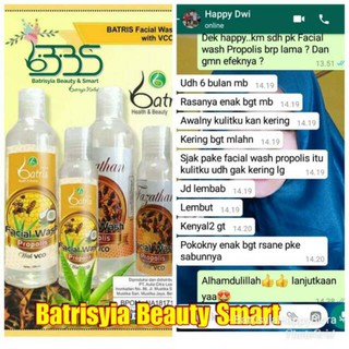 Jual Manfaat Batrisyia Herbal Facial Wash Propolis 250 Ml Shopee