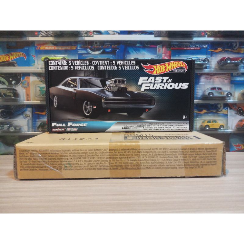 Jual HOT WHEELS FAST FURIOUS FULL FORCE BOX SET Shopee Indonesia